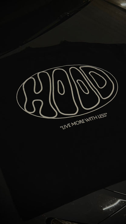 The Hood "Tee Black"